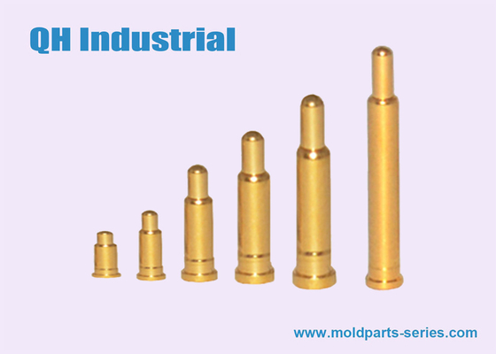 중국 공급자 QH 산업적 뜨거운 판매 2 말 또는 이중 엔드 직각 스프링 하중식 포고 핀 협력 업체