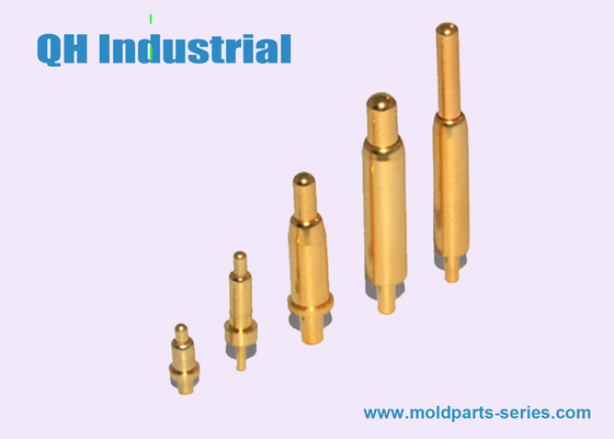 QH Industrial OEM ODM SMT Most Stable Gold-Plated 10uin 12uin Pogo Pin Connector in Mobile Antenna 협력 업체